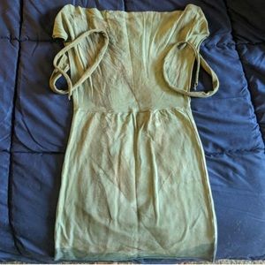 SinewMoon Easy Wind OOAK dress/cowl crop top